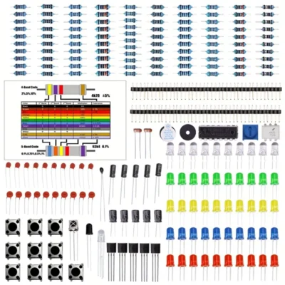 Arduino Uyumlu  Elektronik Başlangıç Kiti, LED’ler, Dirençler