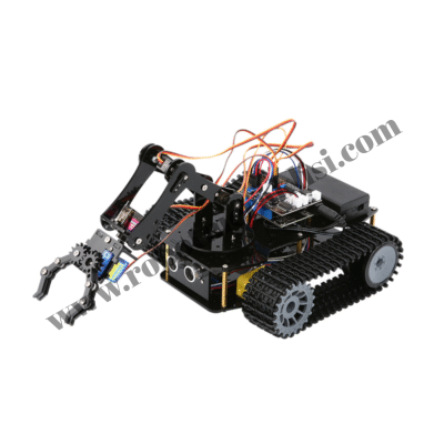 QD007 ESP32 Akıllı Robotik Araba Kiti | 4WD Mekanum Tekerlek, Kodlama ve Robotik Eğitim Seti