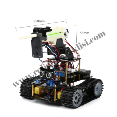 QD005 ESP32 Akıllı Robotik Araba Kiti | 4WD Mekanum Tekerlek, Kodlama ve Robotik Eğitim Seti