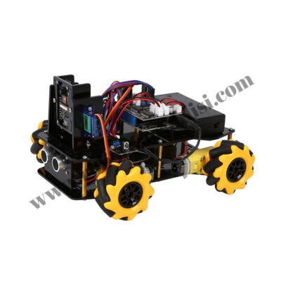 QD032 ESP32 Akıllı Robotik Araba Kiti | 4WD Mekanum Tekerlek, Kodlama ve Robotik Eğitim Setİ